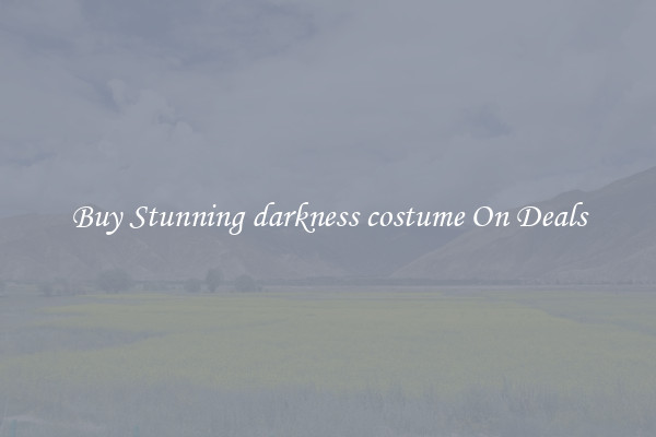 Buy Stunning darkness costume On Deals