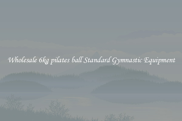 Wholesale 6kg pilates ball Standard Gymnastic Equipment